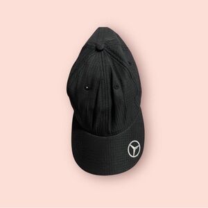 (7) black Mercedes-Benz cap
